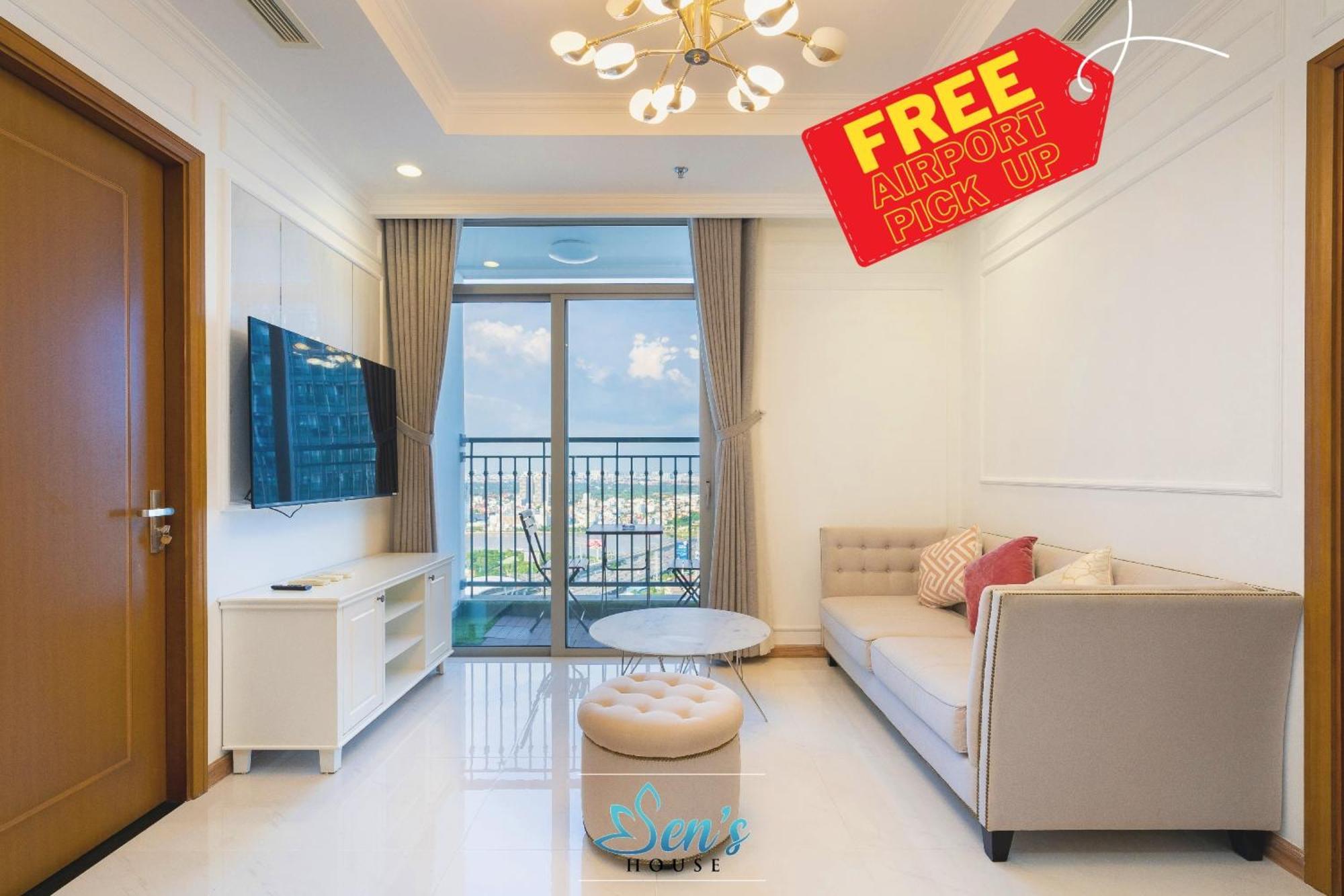 Free Airport Pick-Up - Luxury 3Br L3 High Floor With River View L3-30 Ho Chi Minh City Exterior photo